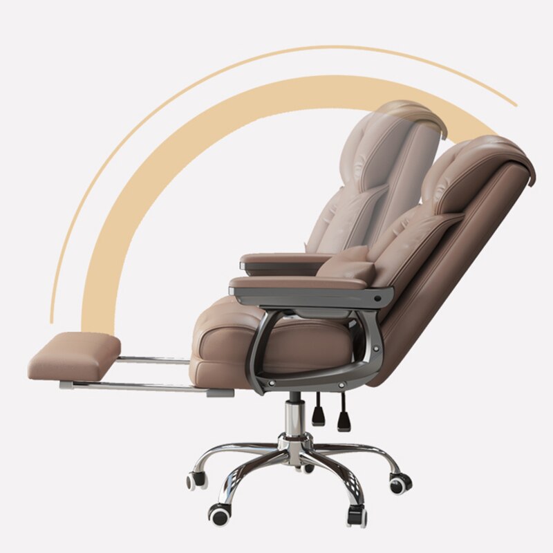 Office Comfort Adjustable Leather Comfy Chair