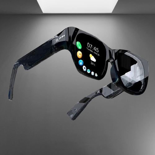 3D Reality Futuristic Smart AR Glasses