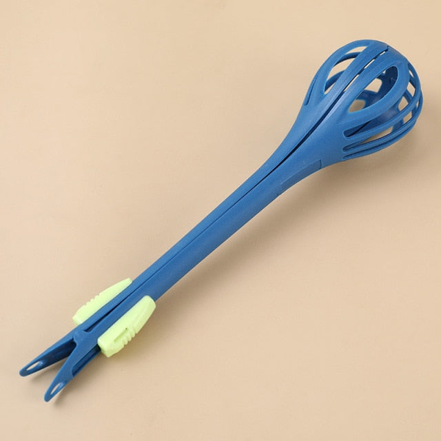 2in1 Manual Whisk Tong