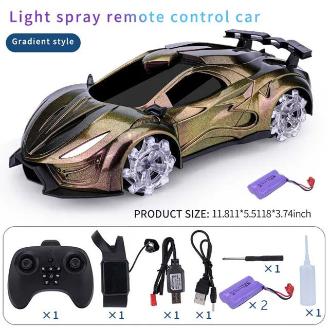 High-Speed Hand Gesture Control Water Spray Drift Car Toy