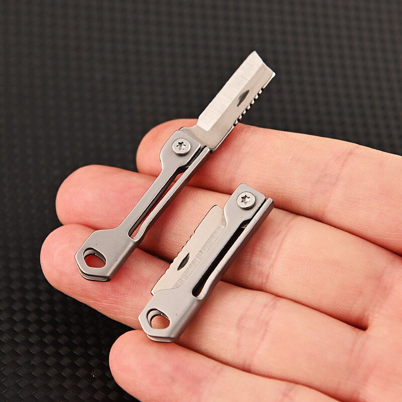 Pocket Size Stainless Steel Foldable Camping Knife