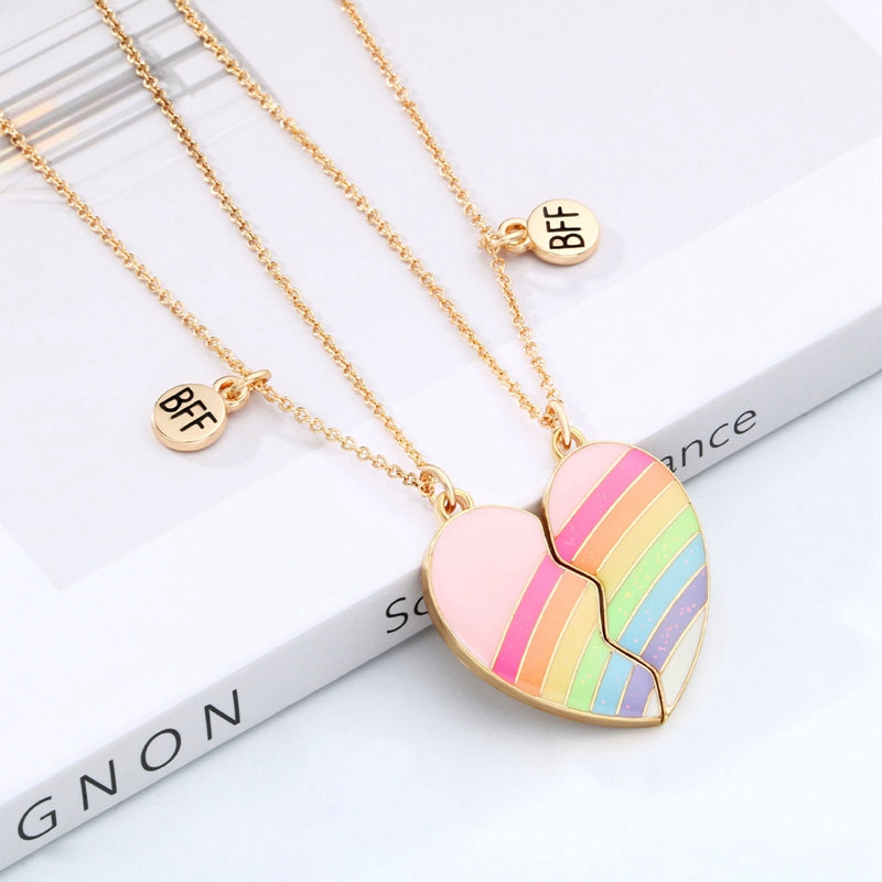 Magnetic Lovely Couples Pendant Necklace