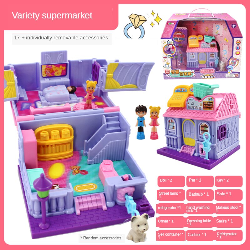 Mini City Magic Cabin Kids Toy