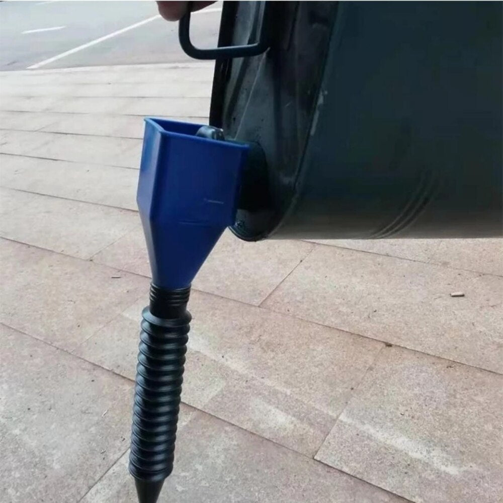 Car Refueling Pro Liquid Transfer Extendable Funnel