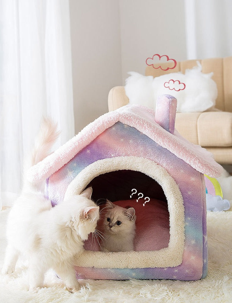 Breathable Cozy Warm Plush Pet House