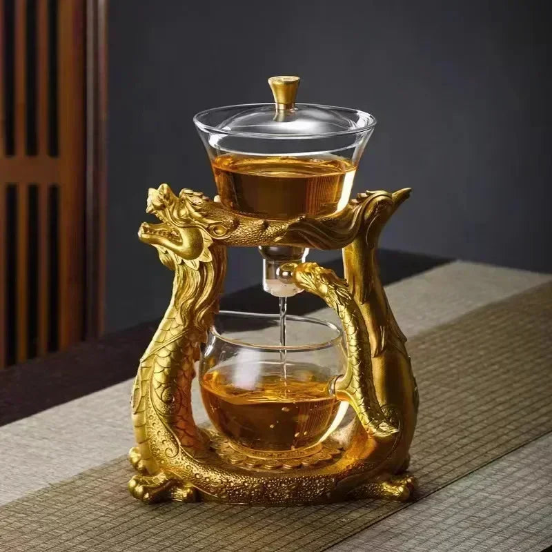 Dragon Phoenix Fully Automatic Magnetic Teapot