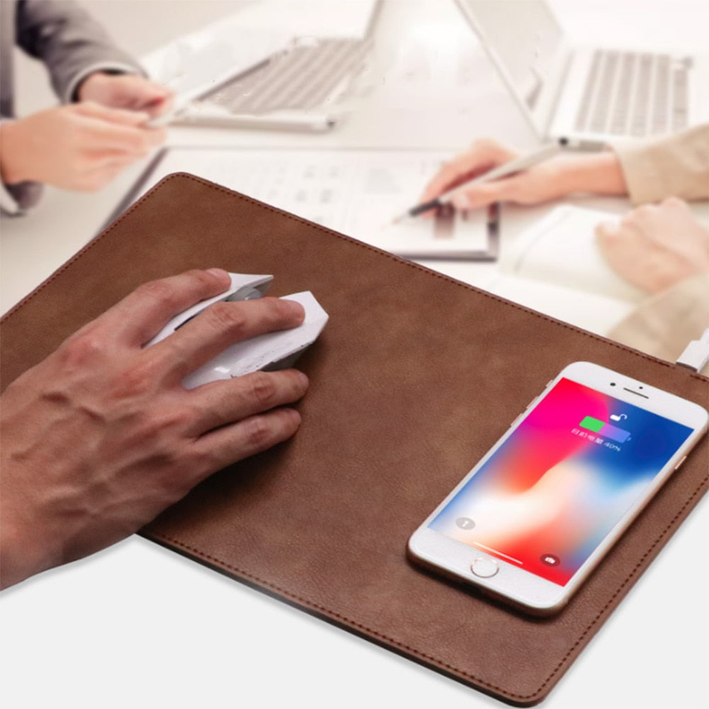 Creative Phone Wireless Charging Mouse Pad