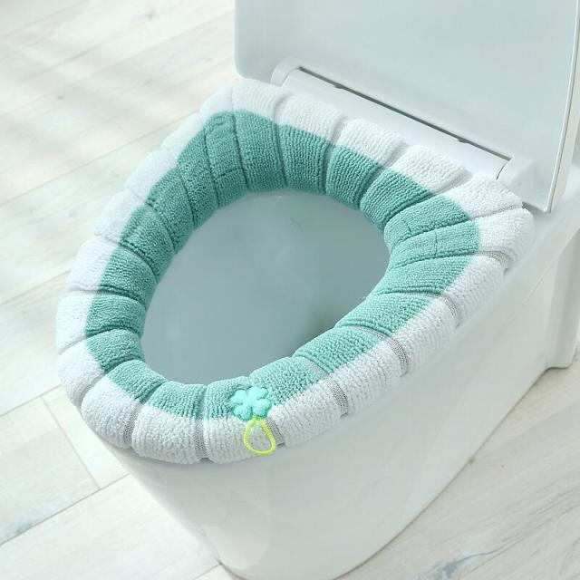 Cute Comfy Pumpkin Pattern Bathroom Toilet Seat Cover