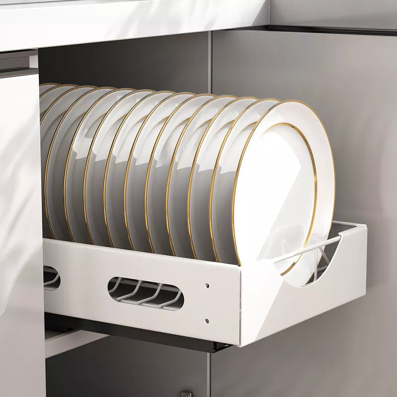 Under the Cabinet Smart Dish Organizer Rack