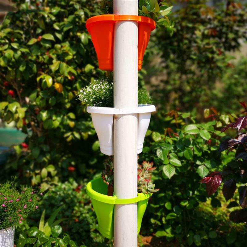 Drain Pipe Flower Pot Holder