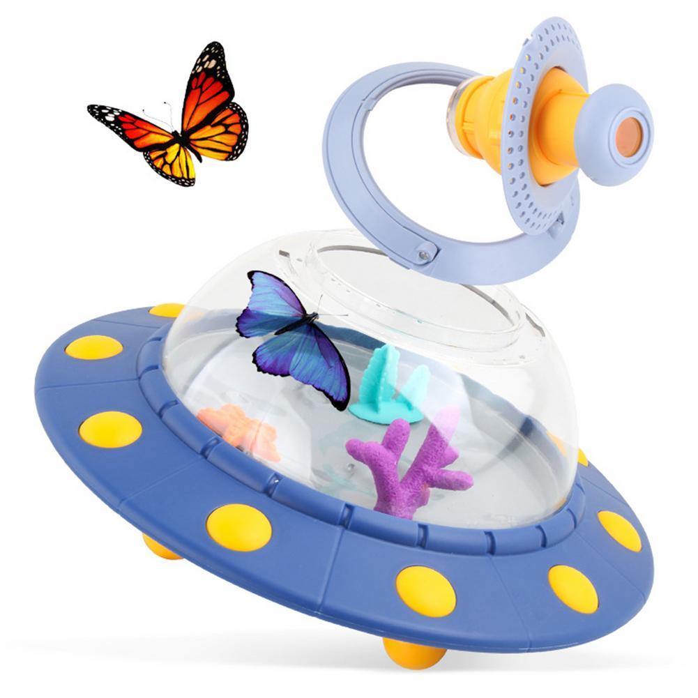 Kids Educational UFO Magnifier Box