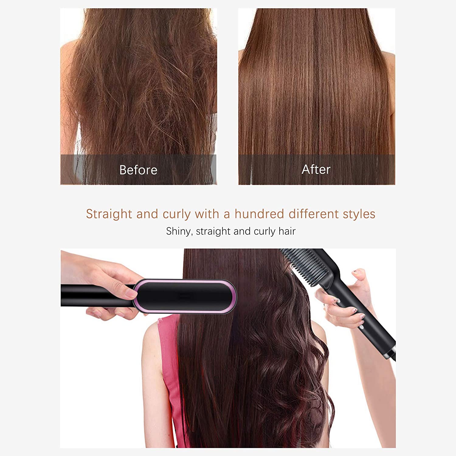 Multifunctional Iron Hair Straightener