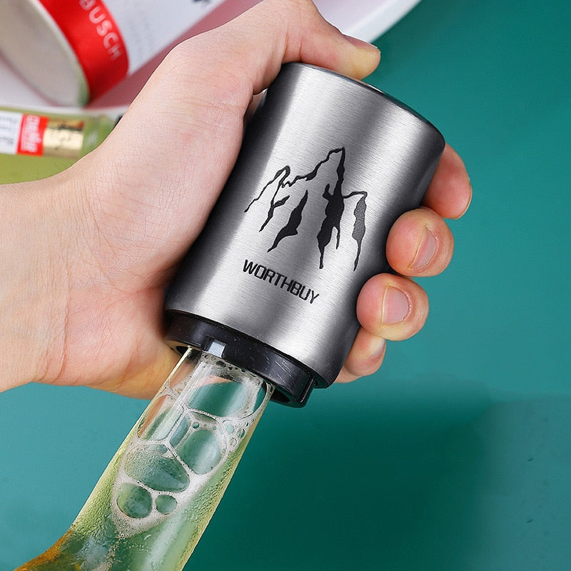 Easy Press Automatic Bottle Opener