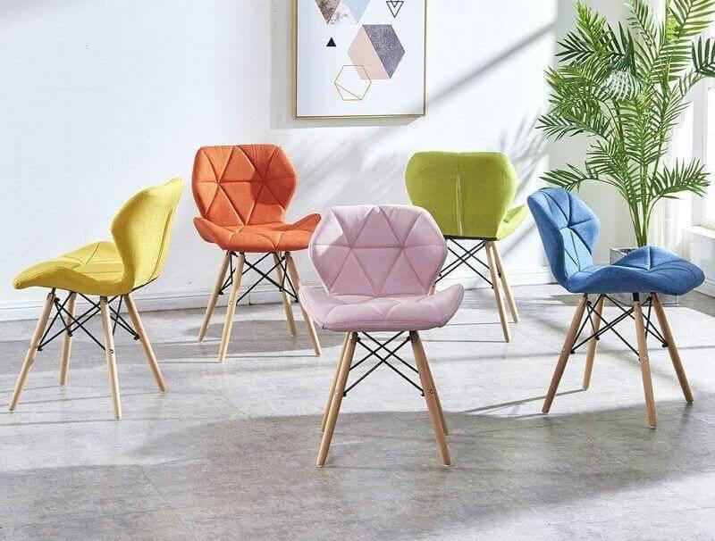 Modern Simple Colorful Home Chair