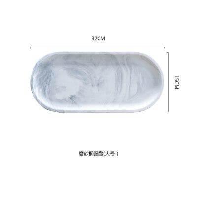 Top grade Oval Ceramic Food Plate