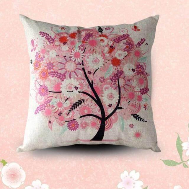 Fall Tree Fresh Sofa Pillow Cases