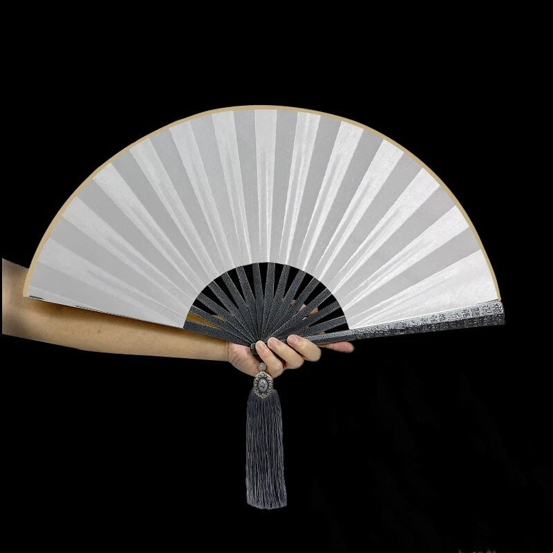 Tungsten Steel Alloy Self-Defense Folding Hand Fan