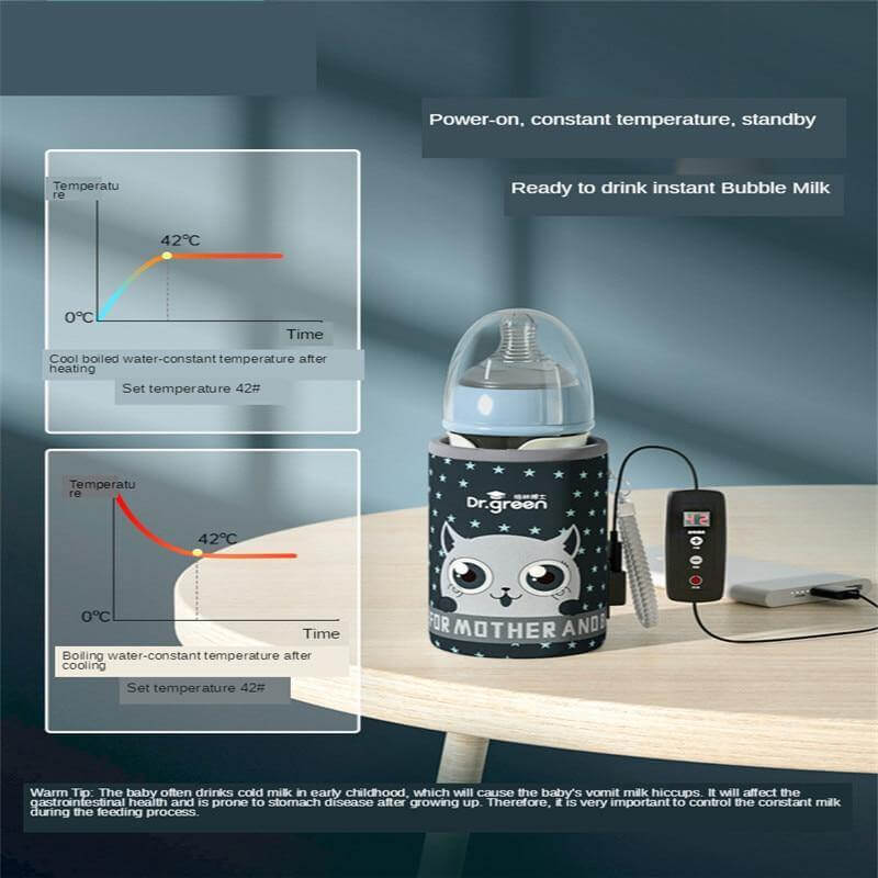 USB-Powered Baby Bottle Warmer