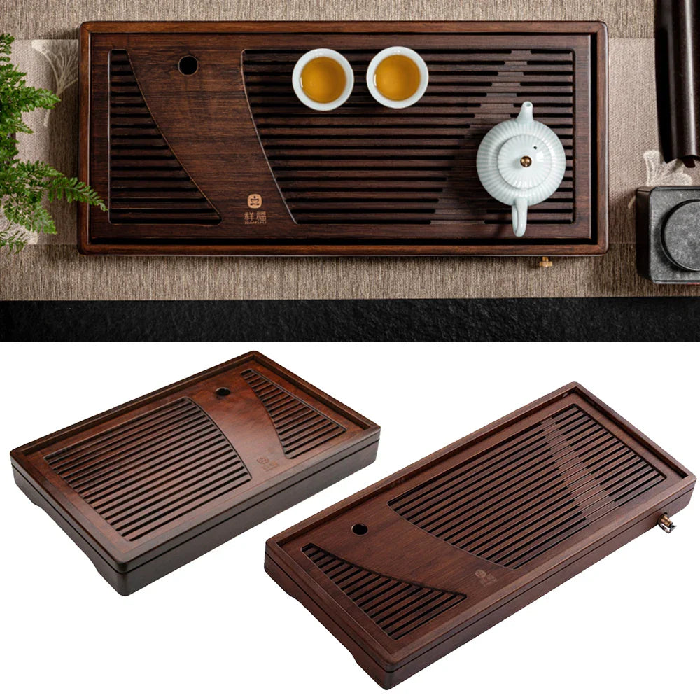 Bamboo Solid Wood Tea Ceremony Tray