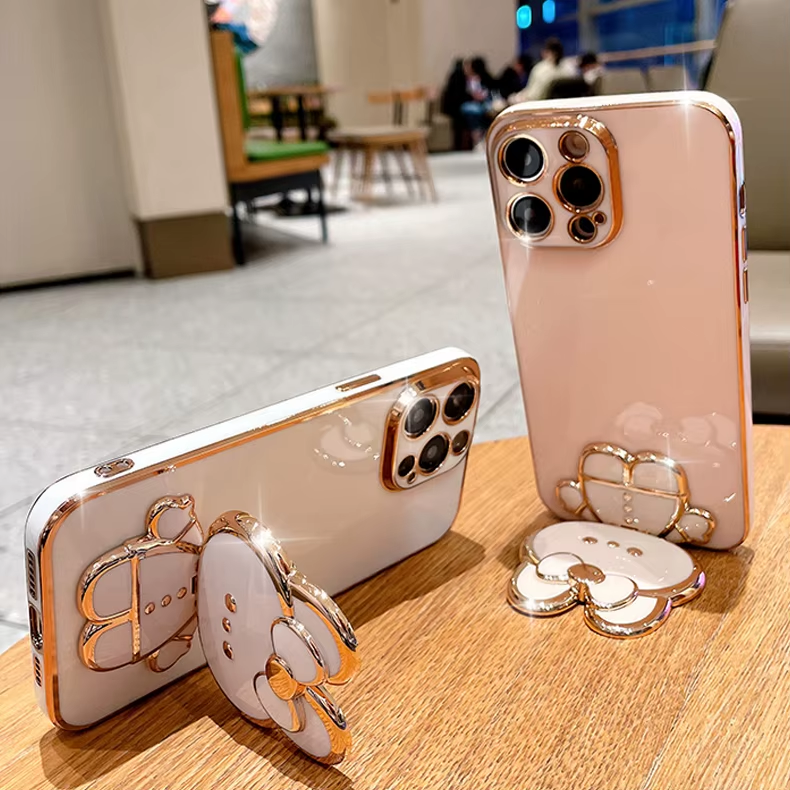 3D Bunny  Korean Style Mirror iPhone Case