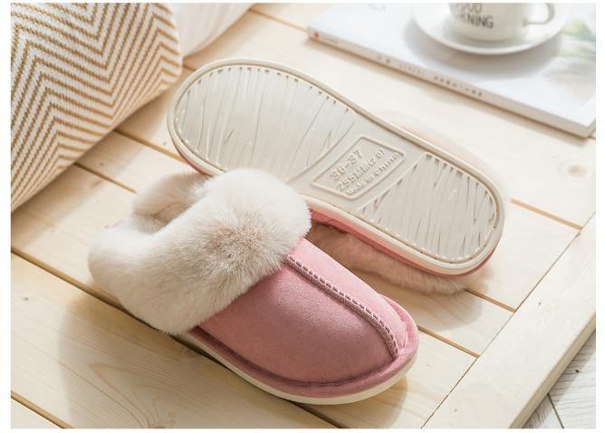 Lightweight Washable Comfy Plush Slippers