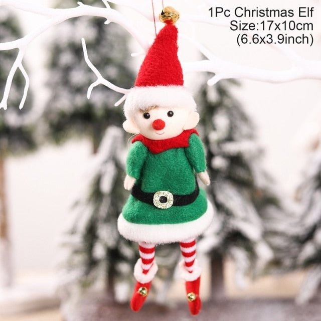 Christmas Elk Doll Home Decor