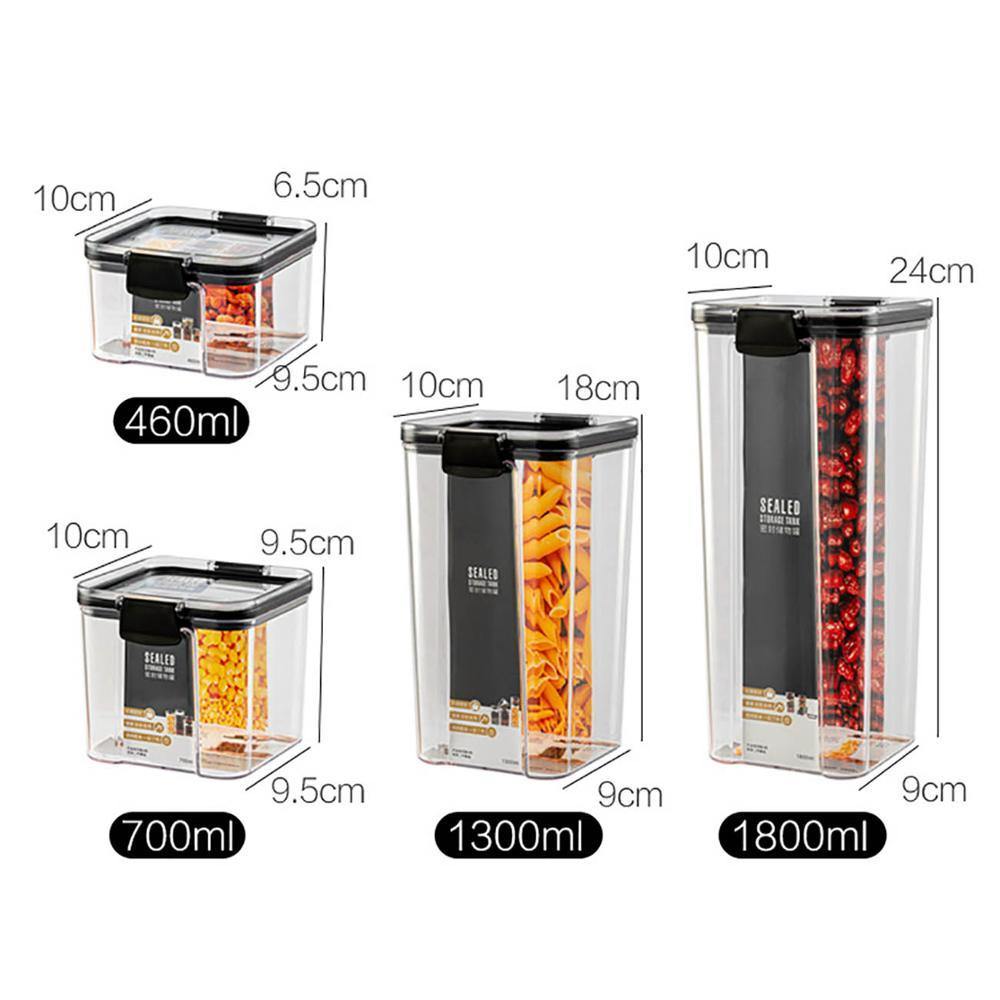 Transparent Grain Food Storage Container