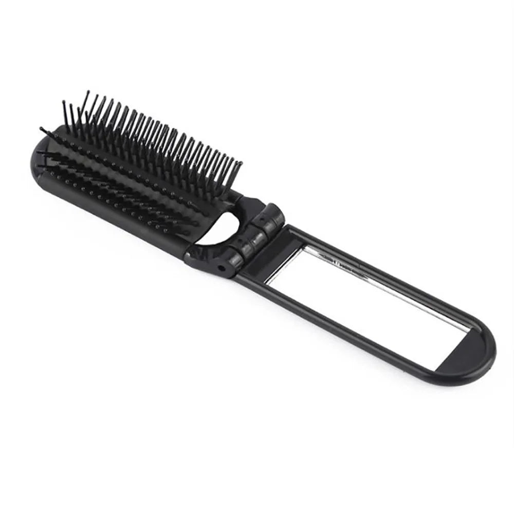 2in1 Anti-Static Mirror Massage Hair Brush