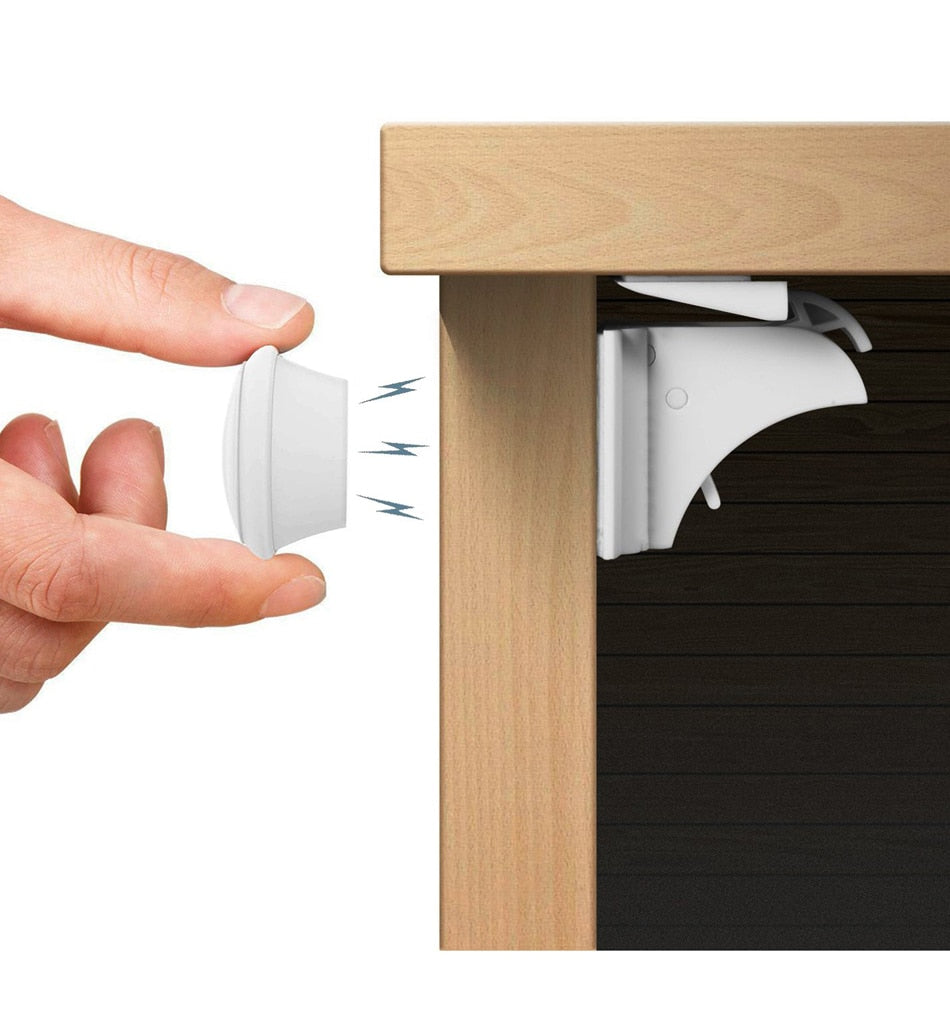 Magnetic Invisible Safety Cabinet Lock