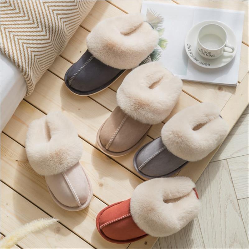 Lightweight Washable Comfy Plush Slippers