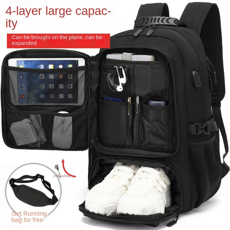 Large Capacity Breathable Ultimate Travel Nomad Backpack