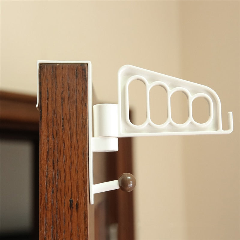 Rotatable Over The Door Multi Hook Hanger