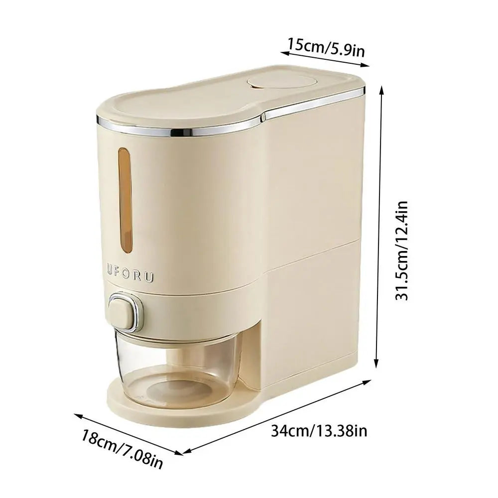 Fresh Keep Grain Powder Storage Dispenser