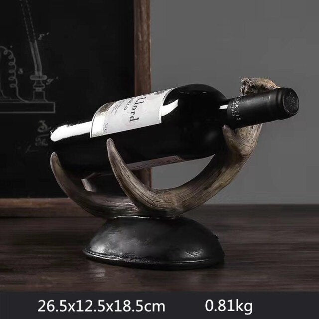 Modern Family Figurines Wine Holder