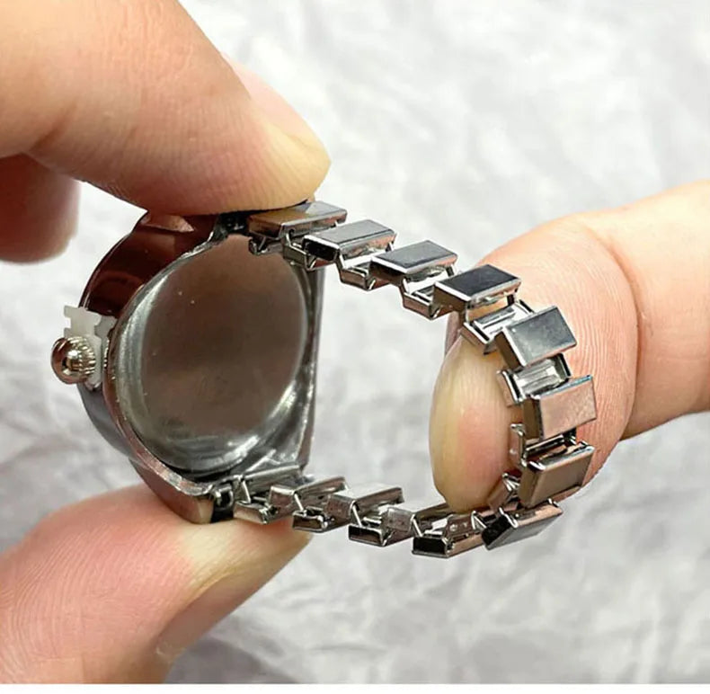 Classic Style Finger Ring Quartz Watch