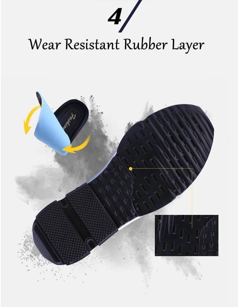 Breathable Wear-Resisting Knitted Men Shoes