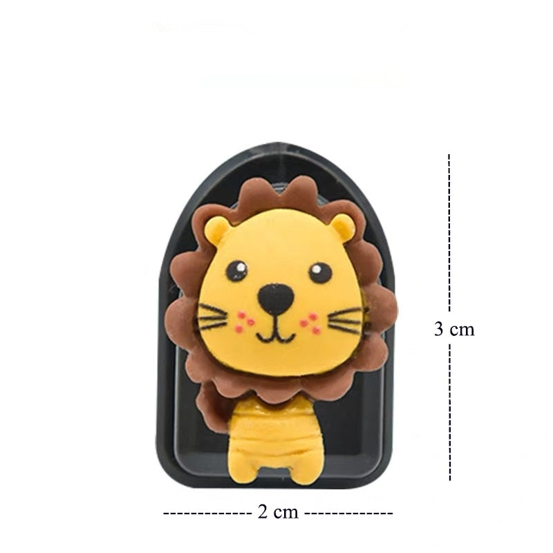 Mini Multifunctional Animal Car Hook Set