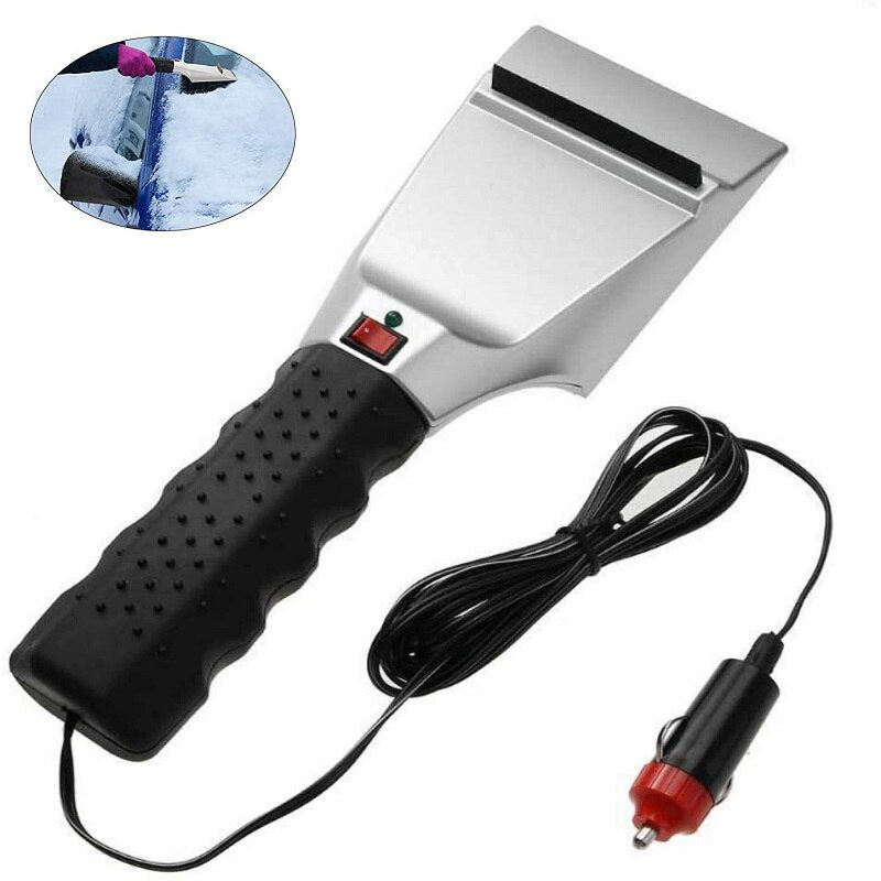 Car Heated Ice Snow Defrost Windshield Scraper