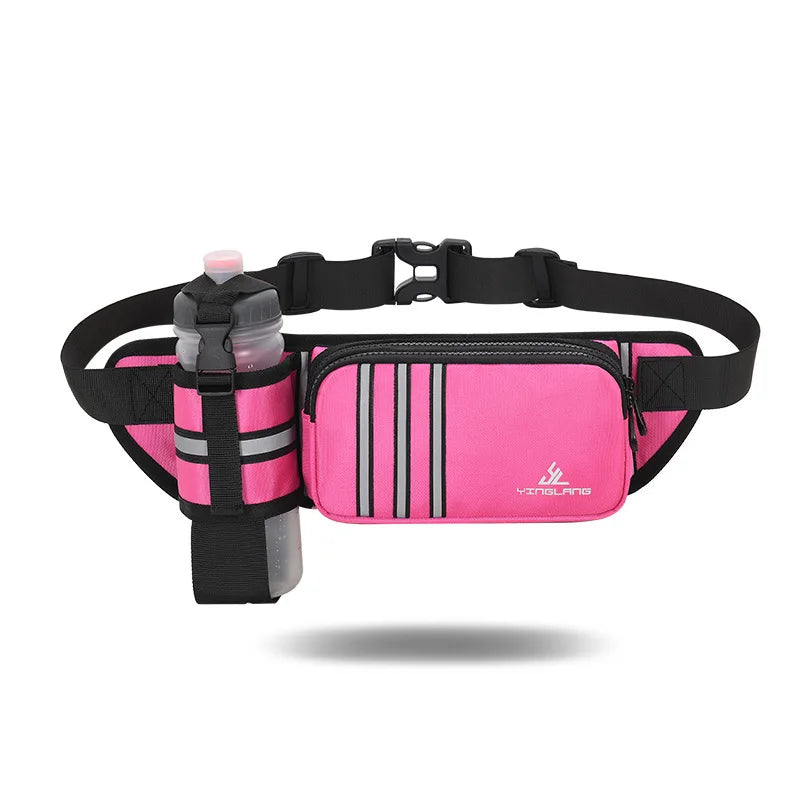 Sport Water Bottle Holder Hiking Waist Bag