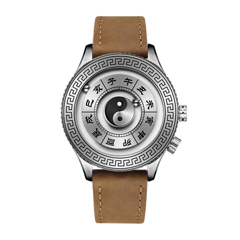 Magnetic Ying Yang Levitation Elegant Watch