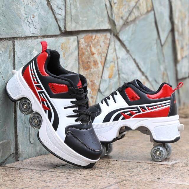 Roller Skate Double Wheels Sneakers