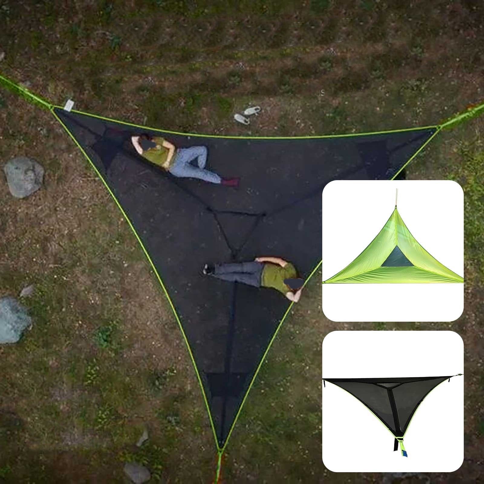 Triangle Giant Aerial Camping Hammock