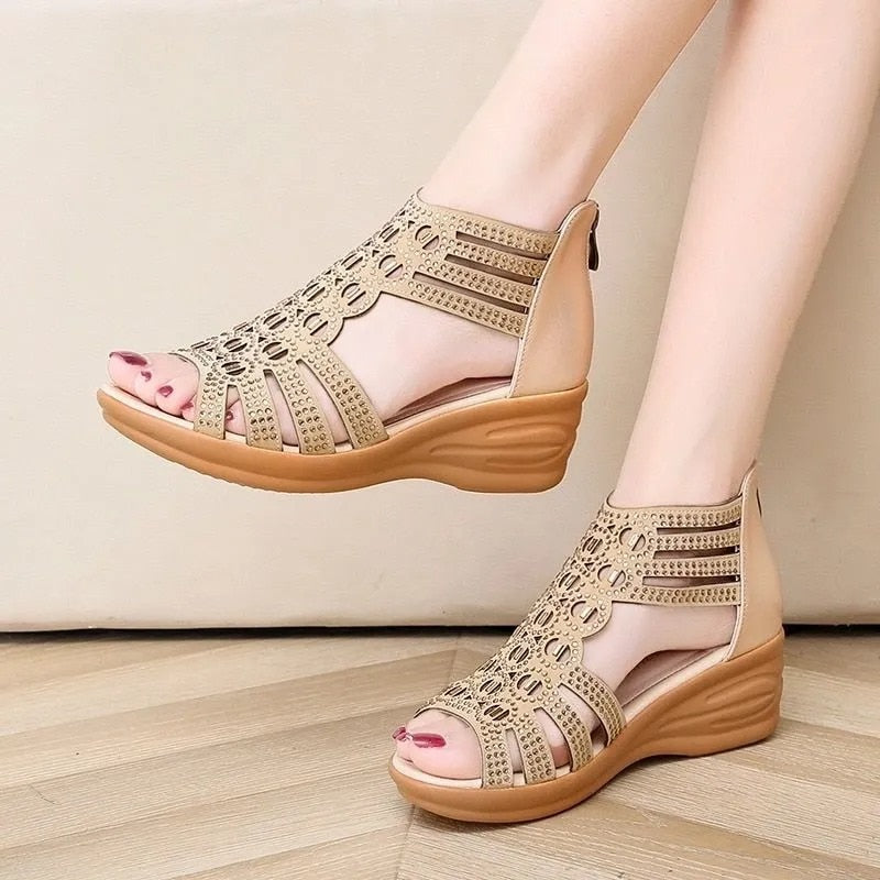 Fashion Forward Chic City Walk Women Sandals