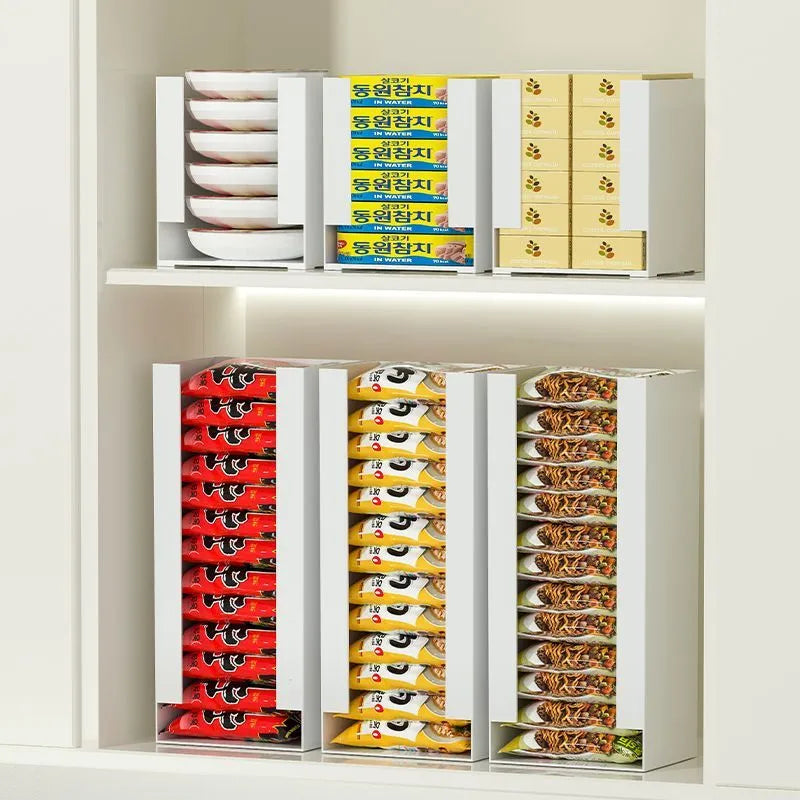 Tidy Kitchen Snack Storage Box Organizer