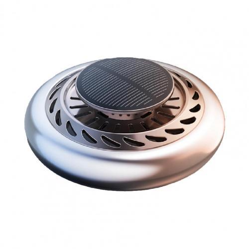 Solar Power Rotating Essential Oil Car Air Freshener