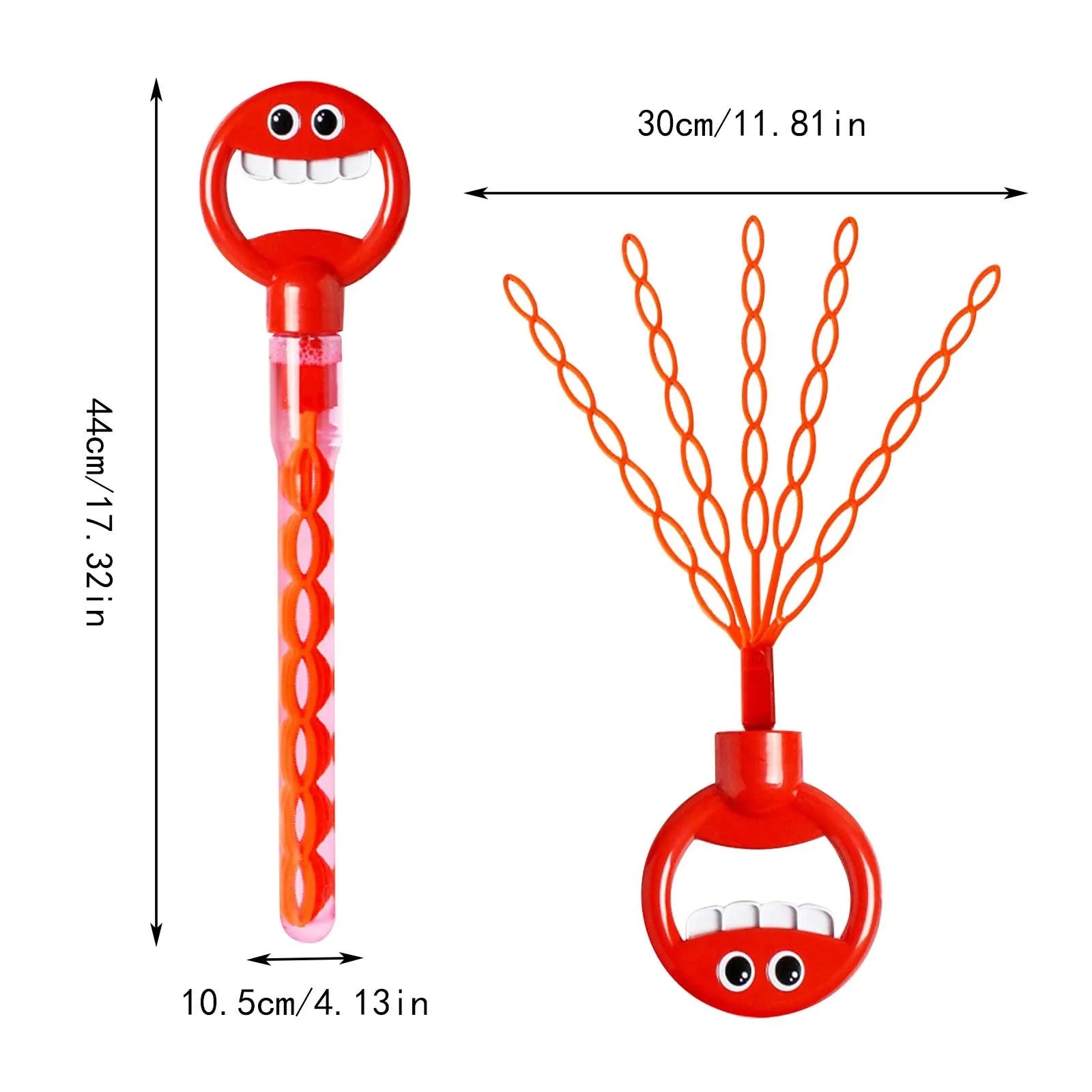 Smiley Face Fun Five-Claw Bubble Maker