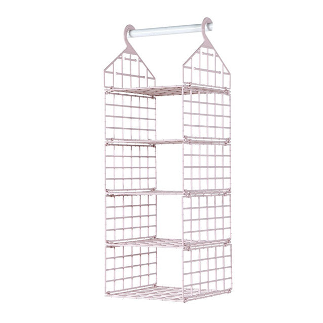 Foldable Wardrobe Multilayer Storage Rack