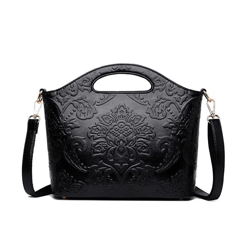 Luxury Vintage Genuine Leather Women Purse