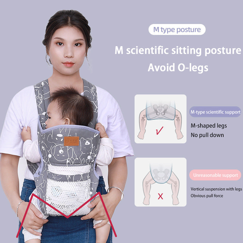 Multifunctional Comfy Double Shoulder Baby Carrier