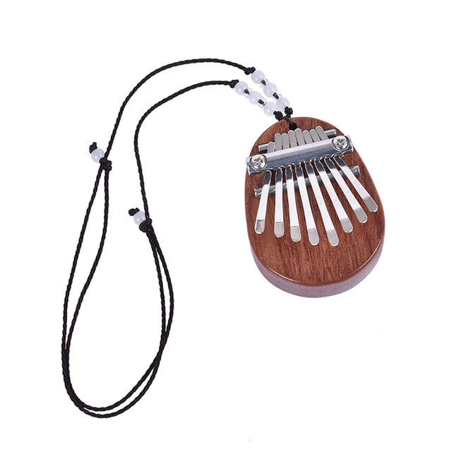 Wooden Mini 8 Keys Pocket Kalimba